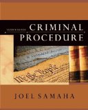 Criminal Procedure (7th, Seventh Edition) - By Joel Samaha
