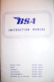 BSA Instruction Manual (Royal Star, WASP, Hornet, Lightening, Thunderbolt, Spitfire Mk.III Special)