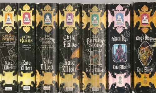 Crown of  Stars Set (Vol 1-7, King's Dragon, Prince of Dogs, The Burning Stone, Child of Flame, The Gathering Storm, In the Ruins, Crown of Stars)