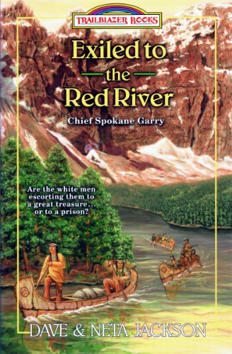Book Cover Exiled to the Red River (Trailblazer Books Book 39)