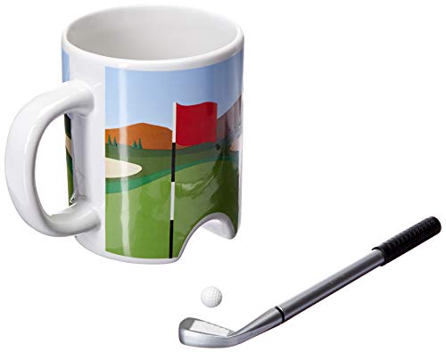 Book Cover Kikkerland Putter Cup Golf Mug