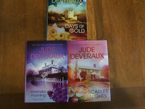 Edilean Set of Three, Days of Gold, Scarlet Nights and Lavender Morning