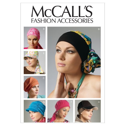Book Cover McCall Patterns M6521 Headband, Head Wraps and Hats