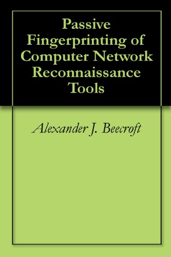 Passive Fingerprinting of Computer Network Reconnaissance Tools