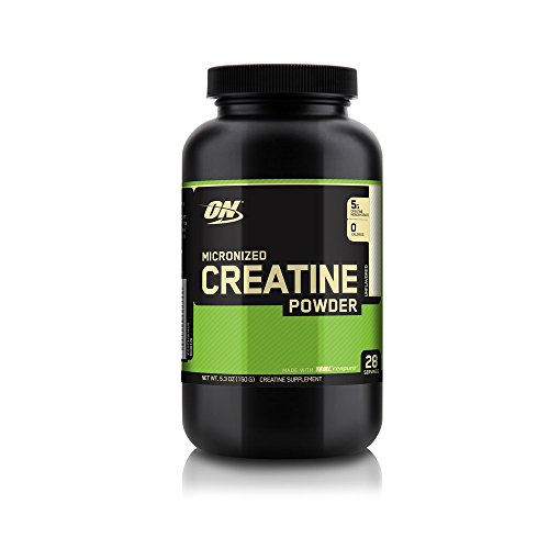 Book Cover Optimum Nutrition Micronized Creatine Monohydrate Powder, Unflavored, Keto Friendly, 28 Servings
