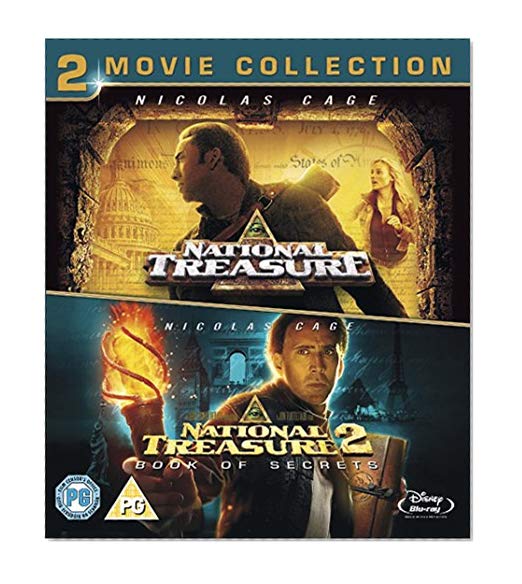 Book Cover National Treasure 1 & 2 Double Pack [Blu-ray] [Region Free]
