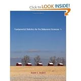 Fundamental Statistics for the Behavioral Sciences (Available Titles Aplia) 7th (seventh) edition