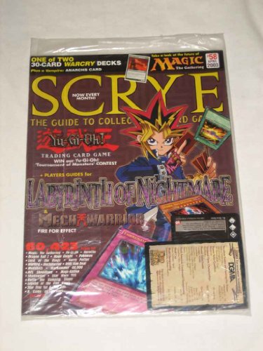 Scrye Magazine Guide to Collectible Card Games April 2003 #58 Magic Yu-Gi-Oh