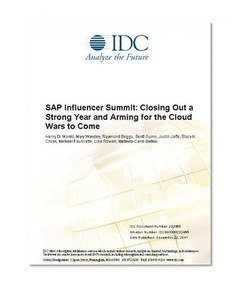 SAP Influencer Summit: Closing Out a Strong Year and Arming for the Cloud Wars to Come