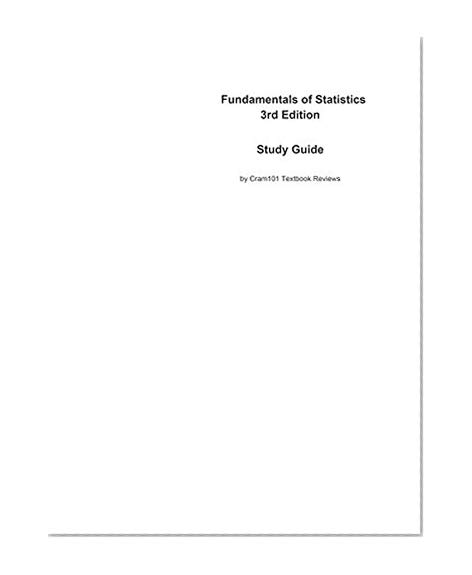 e-Study Guide for: Fundamentals of Statistics: Statistics, Statistics