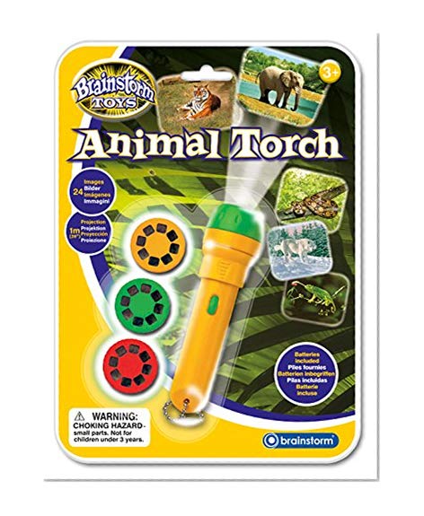 Eureka éducatif pour enfants Toy d'animal de faune Torch & Projecteur