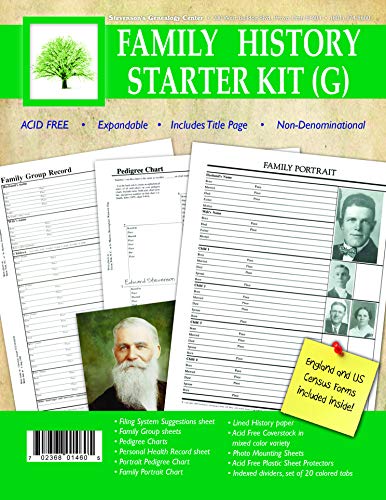 Book Cover Family History Kit G