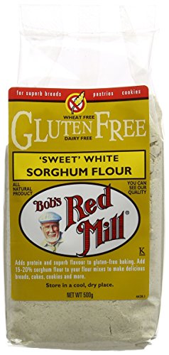 Bob's Red Mill Gluten Free Whole Grain Sorghum Flour 500 g (Pack of 4)
