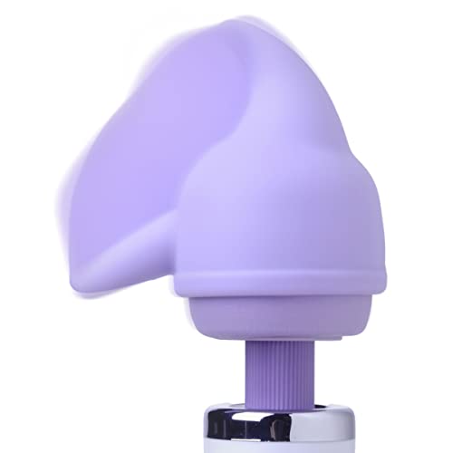 Book Cover Wand Essentials Flutter Wand Massager Attachment, Purple, 1 Count (Pack of 1) (AC521)