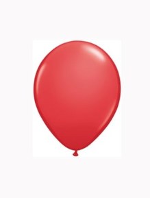 Qualatex 5" Red Latex Balloons (100 Pack)