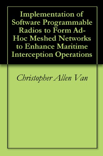 Implementation of Software Programmable Radios to Form Ad-Hoc Meshed Networks to Enhance Maritime Interception Operations