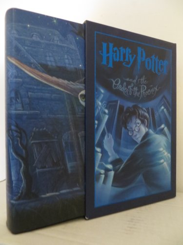 Harry Potter and the Order of the Phoenix. Slip cased, Deluxe