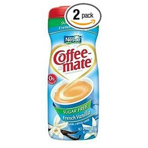 Coffee Mate French Vanilla Sugar Free Coffee Creamer 10.2 Oz (Pack of 2)