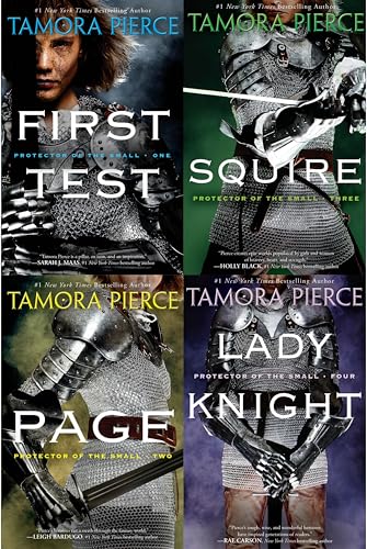 Protector of the Small 4 book set quartet Tamora Pierce First Test Page Squire Lady Knight