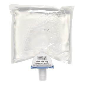Pacific Garden Foam Hand Soap Refill by GP PRO (Georgia-Pacific), Dye and Fragrance Free, 43711, 1200 mL Per Refill, 4 Refills Per Case