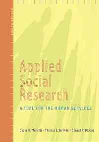 Applied Social Research a Tool for the Human Services