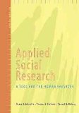 Applied Social Research a Tool for the Human Services