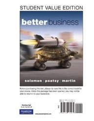 Better Business, Student Value Edition