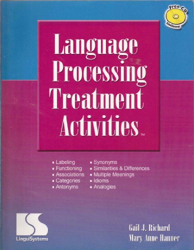 Language Processing Treatment Activities (Book & CD)