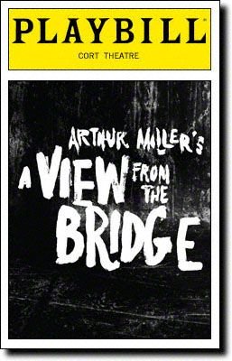 This is a Brand New Playbill from A View From the Bridge starring Liev Schreiber and Scarlett Johansson .