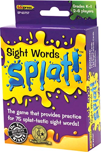 Teacher Created Resources Sight Word Splat! Game, Grades K to 1