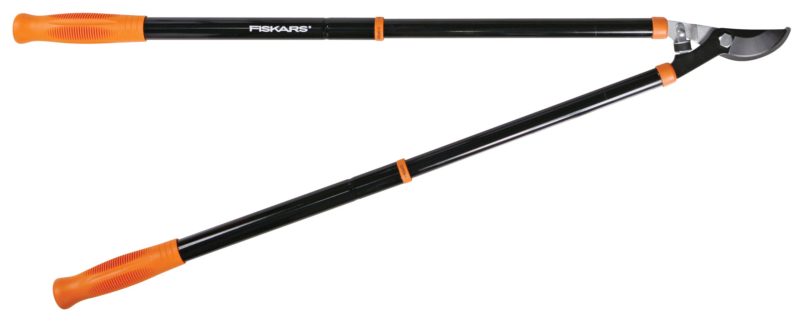 Fiskars Extendable Handle Lopper with Single Pivot (9166), Orange/Black Lopper Extendable Lopper