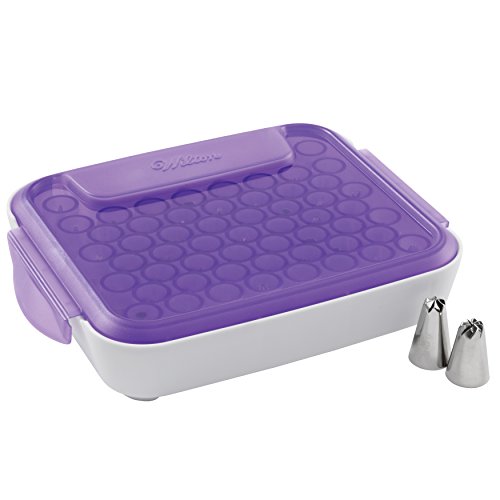 Book Cover Wilton Tool Caddies, Set of 1, White and Purple