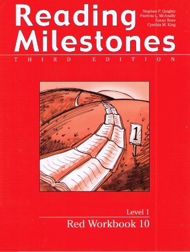 Reading Milestones Third Edition Level 1 Red Workbook 10