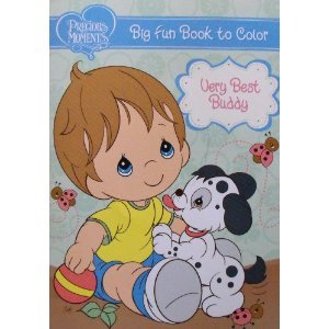Precious Moments Big Fun Book to Color ~ Best Buddy