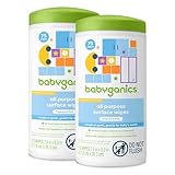 Babyganics All Purpose Surface Wipes, 75 ct, Packaging May Vary