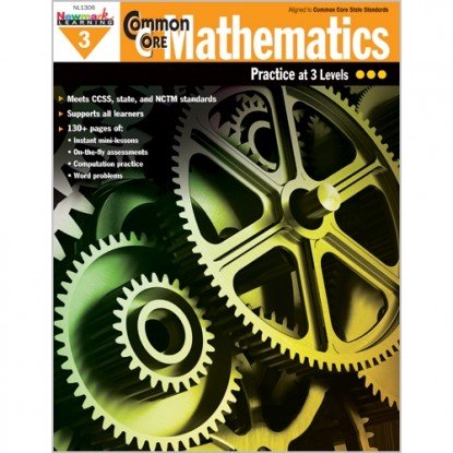 Common Core Mathematics, Practice at 3 Levels, Grade 3
