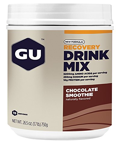 GU Energy Recovery Protein Drink Mix, Chocolate Smoothie, 1.86 Pound