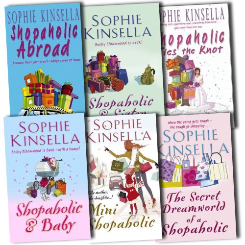 Shopaholic Collection Sophie Kinsella 6 Books Set Pack RRP: Â£56.86 (Mini Shopaholic, Shopaholic & Baby, Shopaholic & Sister, Shopaholic Ties The Knot, Shopaholic Abroad, The Secret Dreamworld of a Shopaholic)