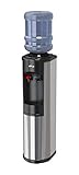 Oasis BTSA1SHS STN w/WTG Artesian Hot 'N Cold Bottled Water Cooler with WaterGuard System, Stainless Steel and Black