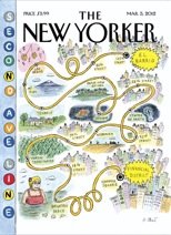 The New Yorker March 5, 2012 (Cover) "Second Avenue Line" Plus Letter From Wisconsin; Disarming Viktor Bout; Santorum's Stand' Jeremy Lin Effect & More