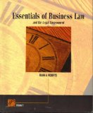 Essentials of Business Law and the Legal Environment (Volume 1)