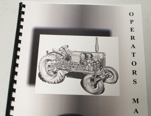 Massey Ferguson MF 135 G&D Operators Manual
