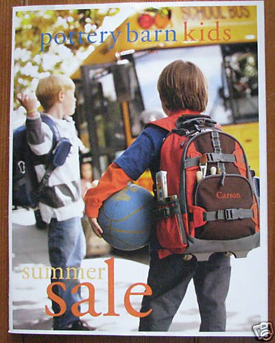 Pottery Barn Kids Catalog Summer 2008 Furniture Bedding