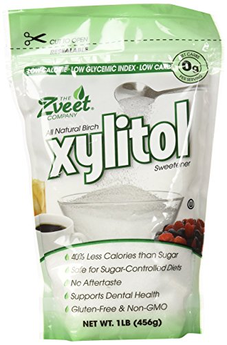 Zveet Birch Xylitol Sweetener (Made in USA) (1 LB)