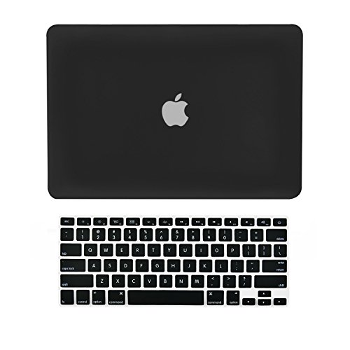 Book Cover TopCaseÂ® 2 in 1 Ultra Slim Light Weight Rubberized Hard Case Cover and Keyboard Cover for Macbook Pro 13-inch 13