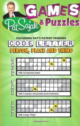 Pat Sajak Games & Puzzles Code Letter Person Place & Thing