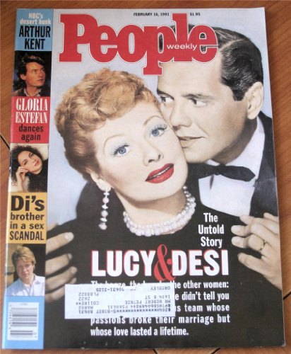 People Weekly Feb. 18 1991: The Untold Story Lucy and Desi