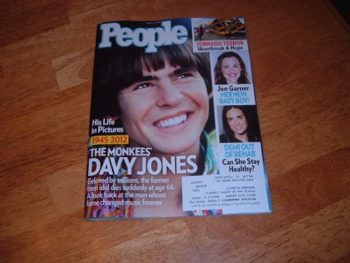 People magazine, March 19, 2012-Davy Jones-The Monkees' His Life in Pictures 1945-2012