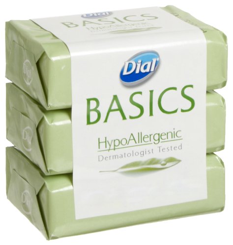 Dial 1330922 White Basics Retail 3 Wrap Banded Bar, 3.2oz Size (Pack of 36)