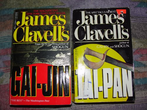 Gai-Jin a Novel of Japan By James Clavell (Paperback) Plus 1 Free Paperback: Tai-Pan a Novel of Hong Kong